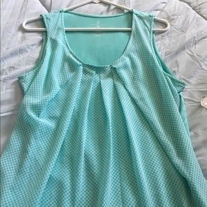 Teal blue women’s New York & Co tank top